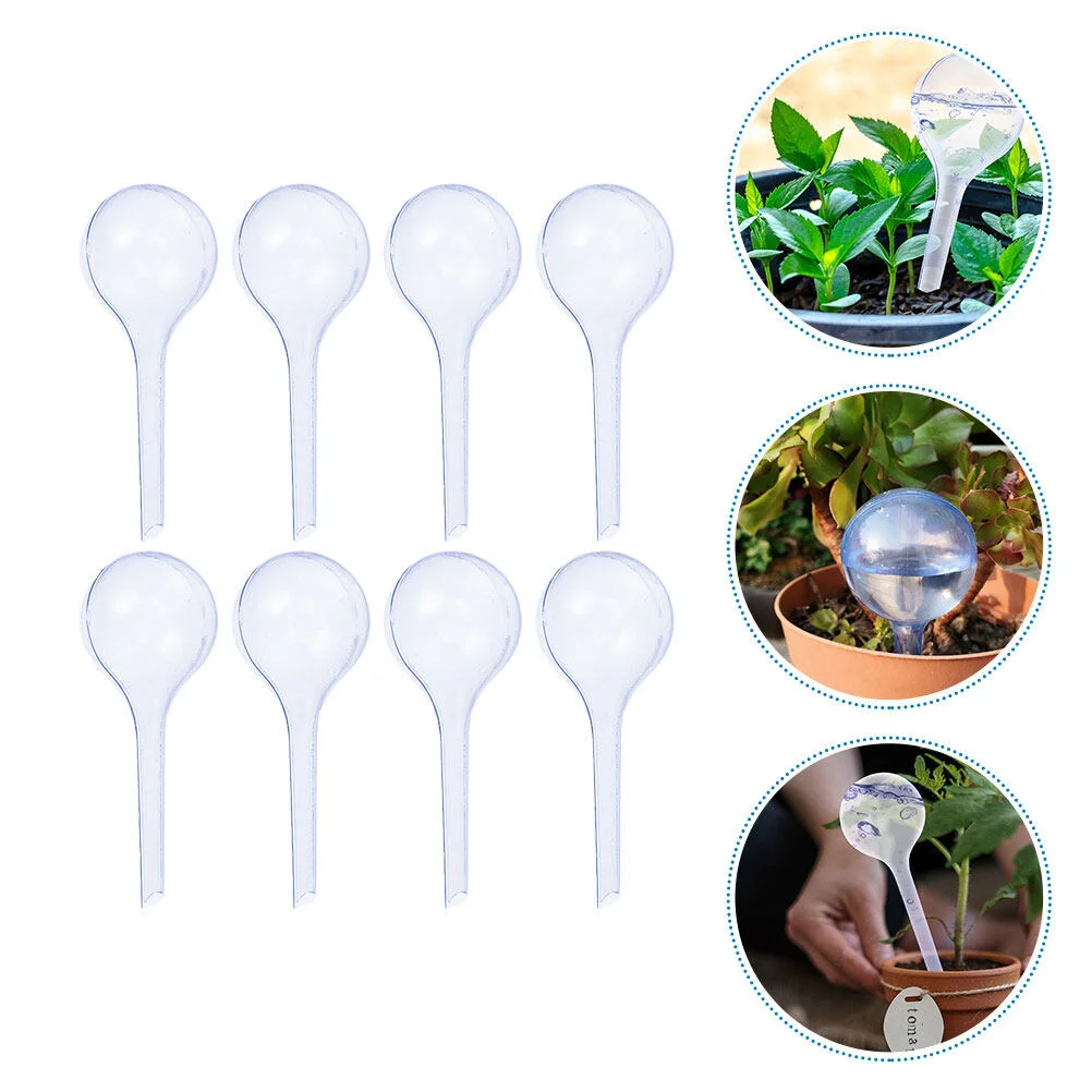 8 Pcs Automatic Watering Device Clear Globes Adorable Flower Bulbs Indoor Pot Pvc Garden Travel Mini
8 Pcs Automatic Watering Device Clear Globes Adorable Flower Bulbs Indoor Pot Pvc Garden Travel Mini