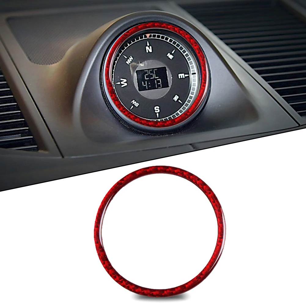 1pc Red Carbon Fiber Clock Circle Frame Cover Trim For Porsche Macan 2014-2019 Car Stickers Decoration Car Accessories
1pc Red Carbon Fiber Clock Circle Frame Cover Trim For Porsche Macan 2014-2019 Car Stickers Decoration Car Accessories