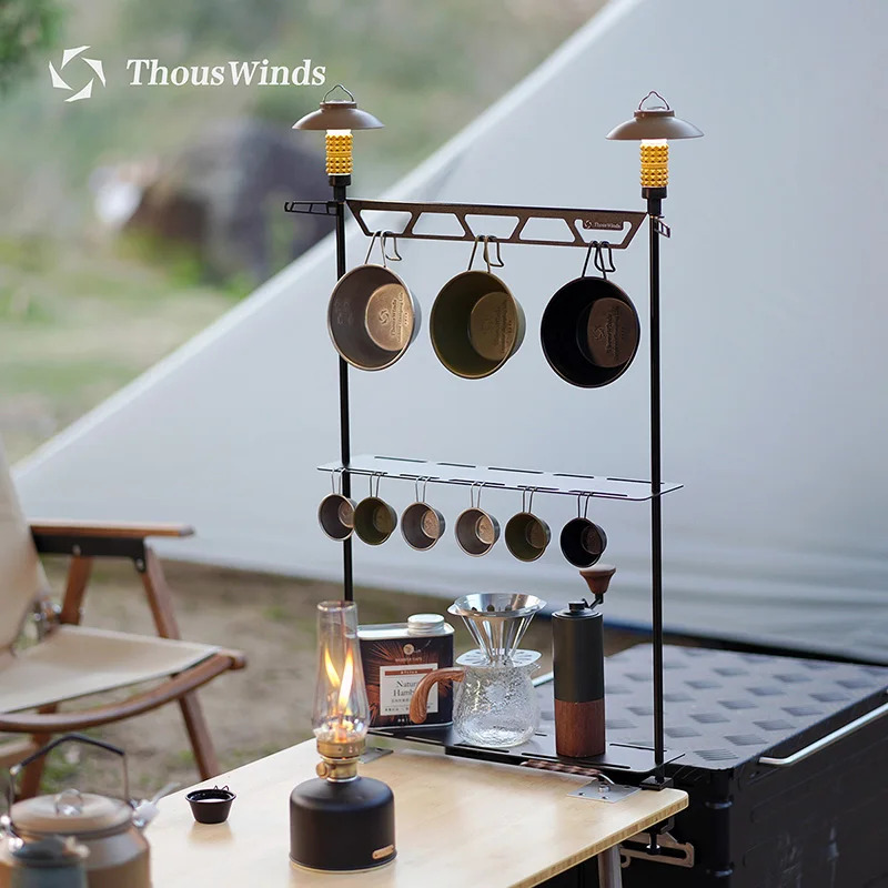ThousWinds Camping Desktop Storage Rack Outdoor Aluminum Alloy Multi-layer Folding Organizer Shelf Tourism Equipment Supplies
ThousWinds Camping Desktop Storage Rack Outdoor Aluminum Alloy Multi-layer Folding Organizer Shelf Tourism Equipment Supplies