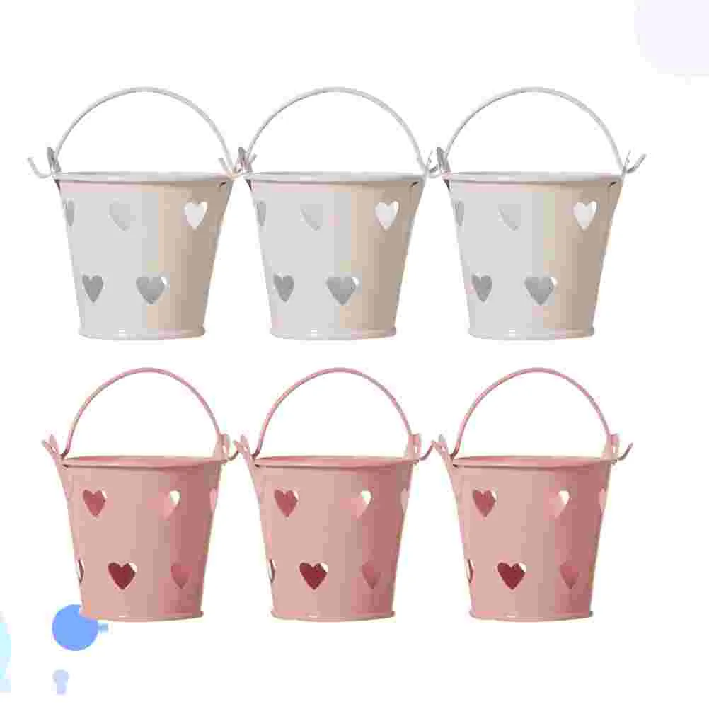 6 Pcs Bride Gift Small Metal Bucket Candy Box Galvanized Tinplate Tin Pails Tinplate Trinkets Box Child
6 Pcs Bride Gift Small Metal Bucket Candy Box Galvanized Tinplate Tin Pails Tinplate Trinkets Box Child