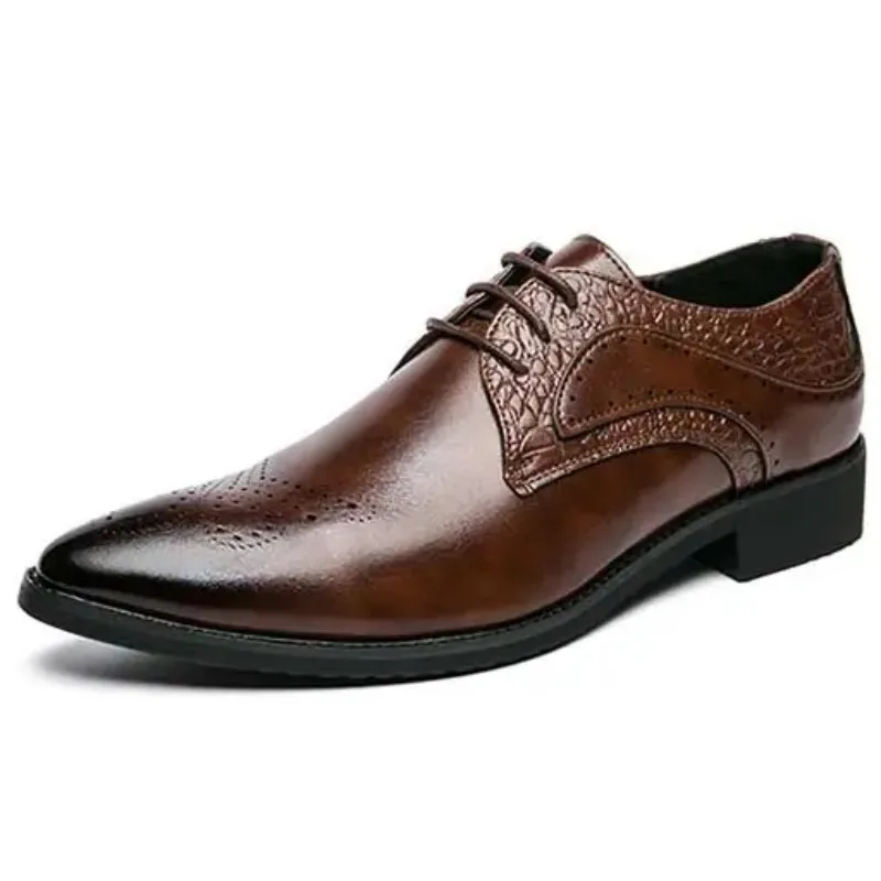 DAFENP Fashion Men Man Leather Casual Shoes Simple Lace-up Business Shoes Adult High Quality Comfortable Cusp Leather Shoe 38-48
DAFENP Fashion Men Man Leather Casual Shoes Simple Lace-up Business Shoes Adult High Quality Comfortable Cusp Leather Shoe 38-48