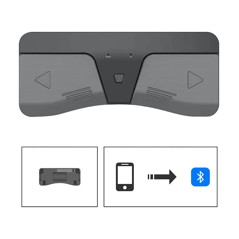 Умный Тернер-педаль, беспроводная панель 16x6,8x2,5 см 4,0 Bluetooth для поворотных страниц, MIDI-команды, лист для удаленного чтения
Умный Тернер-педаль, беспроводная панель 16x6,8x2,5 см 4,0 Bluetooth для поворотных страниц, MIDI-команды, лист для удаленного чтения