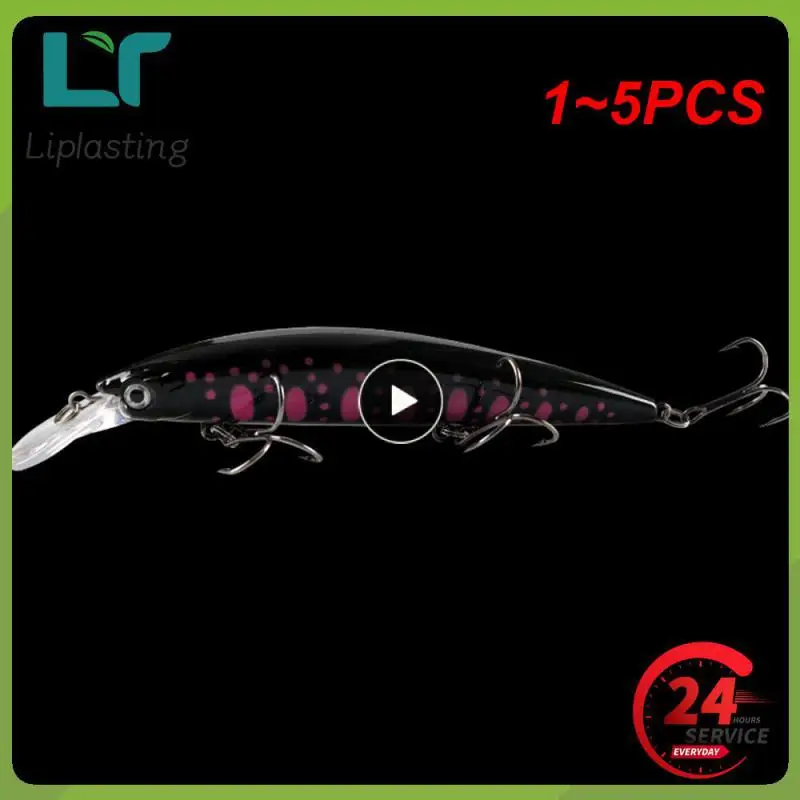1~5PCS 13.5cm/15g Fishing Lure Realistic Sharp Hook Long Throw Bright Color Fishing Ring Bead Minnow Hard Lure Bait Floating 
1~5PCS 13.5cm/15g Fishing Lure Realistic Sharp Hook Long Throw Bright Color Fishing Ring Bead Minnow Hard Lure Bait Floating