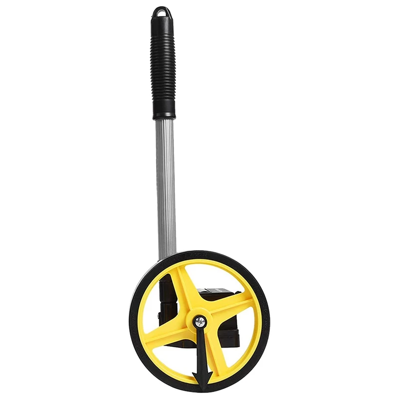 Fashionmeasuring Wheel Distance Wheel Measurer Wheel Tpr Plastic 17.72 X 6.3 X 5.51In For Surveyors(Small Wheel, 12)
Fashionmeasuring Wheel Distance Wheel Measurer Wheel Tpr Plastic 17.72 X 6.3 X 5.51In For Surveyors(Small Wheel, 12)