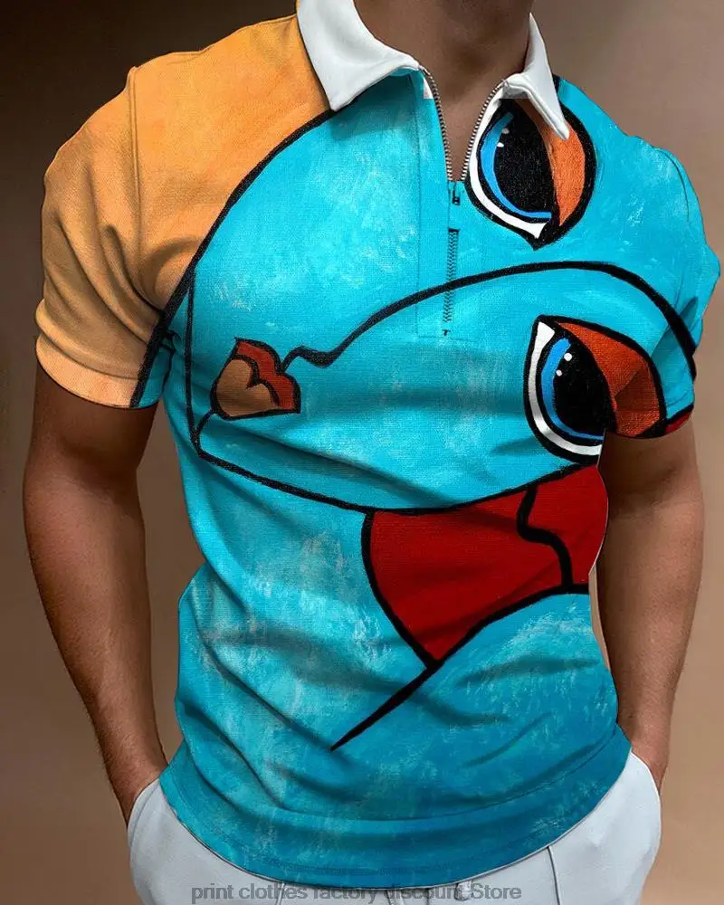 Summer New Polo Shirt Men Short Printing and Painting Shorts Men's Fashionable Shirt Business Clothes Luxury Men Tee Shirt Men's
Summer New Polo Shirt Men Short Printing and Painting Shorts Men's Fashionable Shirt Business Clothes Luxury Men Tee Shirt Men's