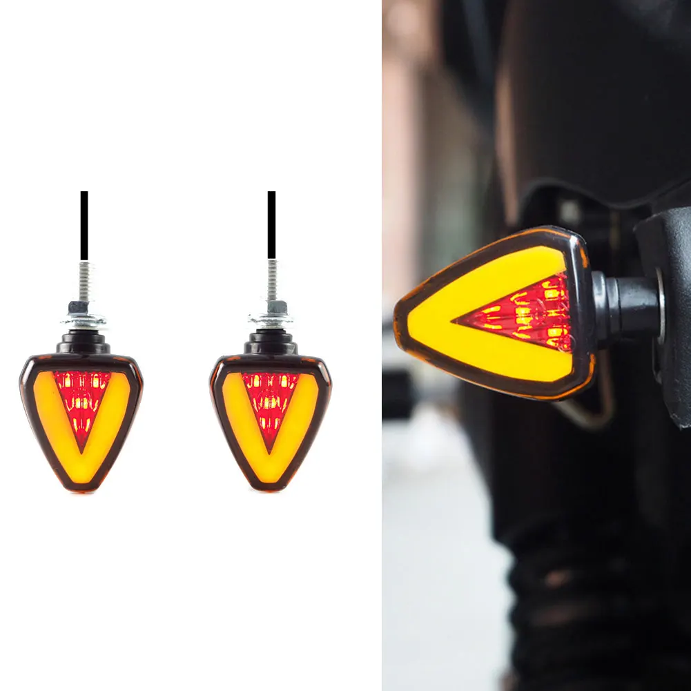 2Pcs Motorcycle Turn Signal Light Indicator Corner Lamp Led Steering Tail Flasher Lights Rear Lamp Motorcycle Accessories
2Pcs Motorcycle Turn Signal Light Indicator Corner Lamp Led Steering Tail Flasher Lights Rear Lamp Motorcycle Accessories
