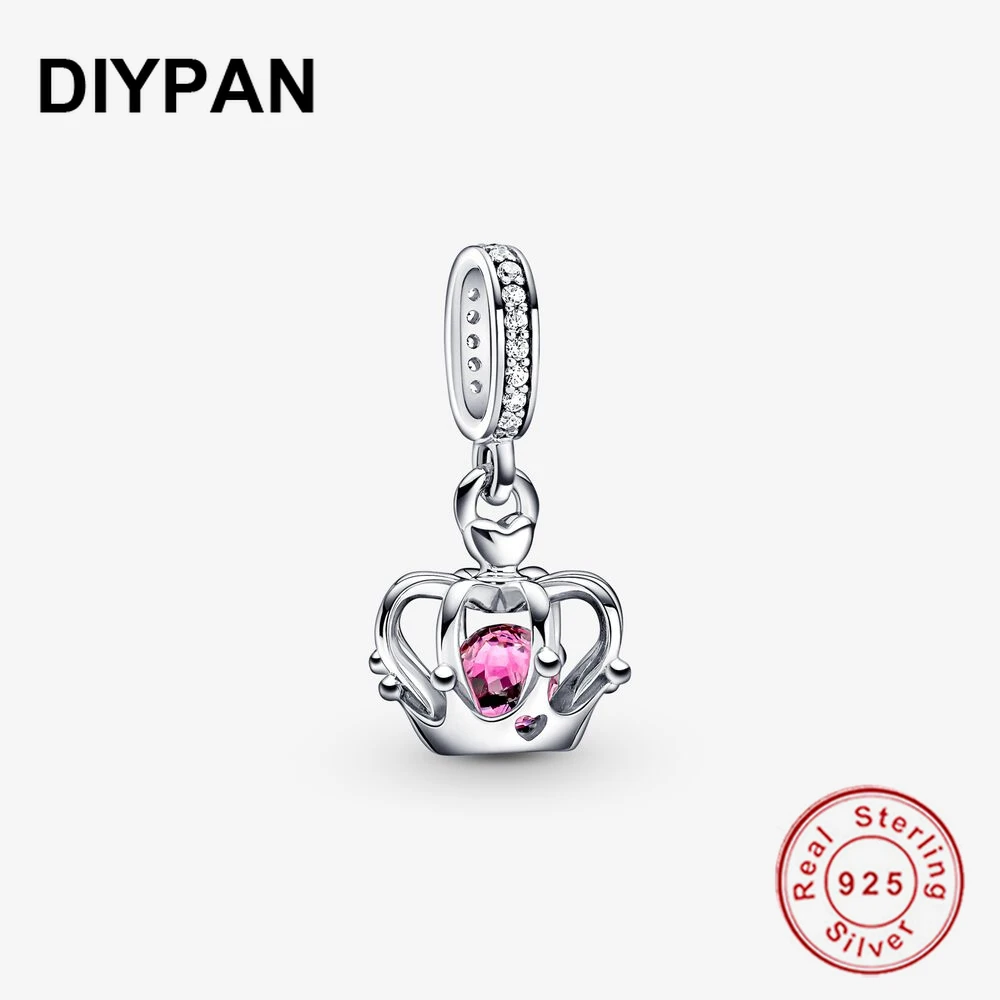 Подвеска в виде королевской короны из серебра 925 пробы, подвеска-Шарм для оригинального браслета, подвеска-Шарм из серебра
Подвеска в виде королевской короны из серебра 925 пробы, подвеска-Шарм для оригинального браслета, подвеска-Шарм из серебра