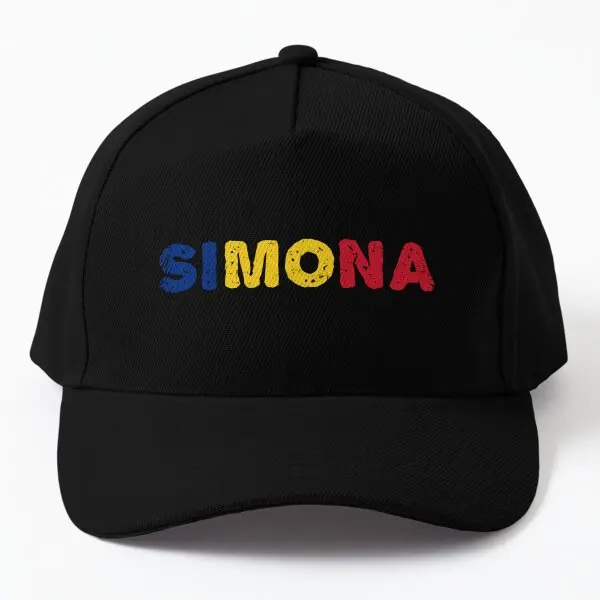 

Simona Tennis Player Team Baseball Cap Hat Bonnet Sun Solid Color Snapback Women Sport Boys Mens Printed Casual Hip Hop Czapka