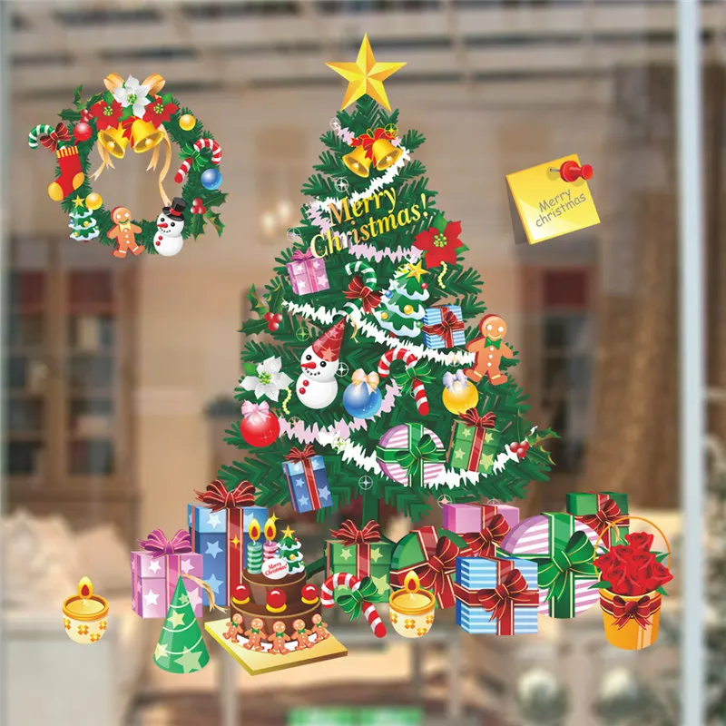 Christmas Tree Evergreen Garland Wall Stickers For Shop Home Decoration Xmas Festival Mural Art Diy Window Decals Pvc Posters
Christmas Tree Evergreen Garland Wall Stickers For Shop Home Decoration Xmas Festival Mural Art Diy Window Decals Pvc Posters