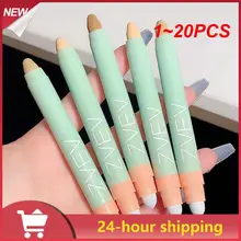1~20PCS Liquid Concealer Green Cover The Tear Groove Three-dimensional Trimming Covering Dark Circles Painting Lying Silkworm