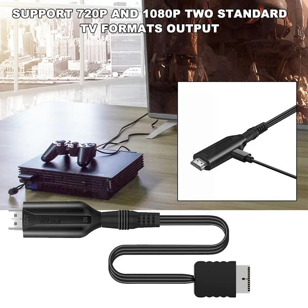 Переходник для Playstation PS2 в HDMI-совместимый преобразователь HD кабель для PS2 поддержка HDMI-совместимый выход 1080P 720P G3A4
Переходник для Playstation PS2 в HDMI-совместимый преобразователь HD кабель для PS2 поддержка HDMI-совместимый выход 1080P 720P G3A4