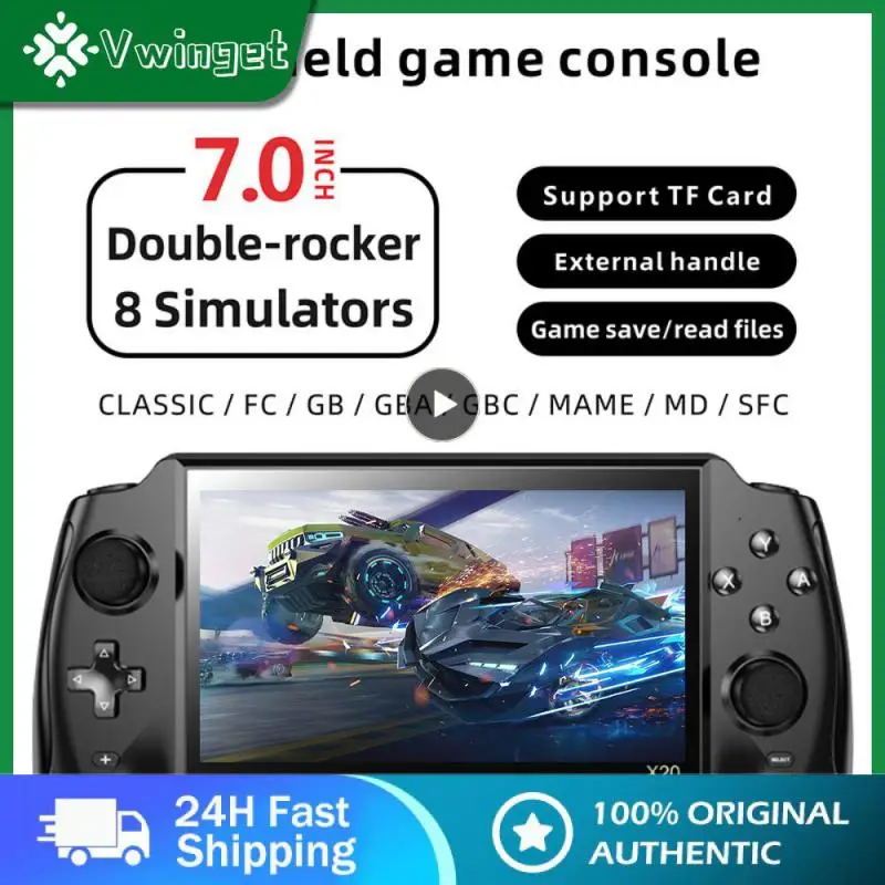 Nostalgia Retro 8 Simulators Game Console 5.5 Inch Two-player Game Game Machine Handheld Handheld Hd Large Screen 
Nostalgia Retro 8 Simulators Game Console 5.5 Inch Two-player Game Game Machine Handheld Handheld Hd Large Screen