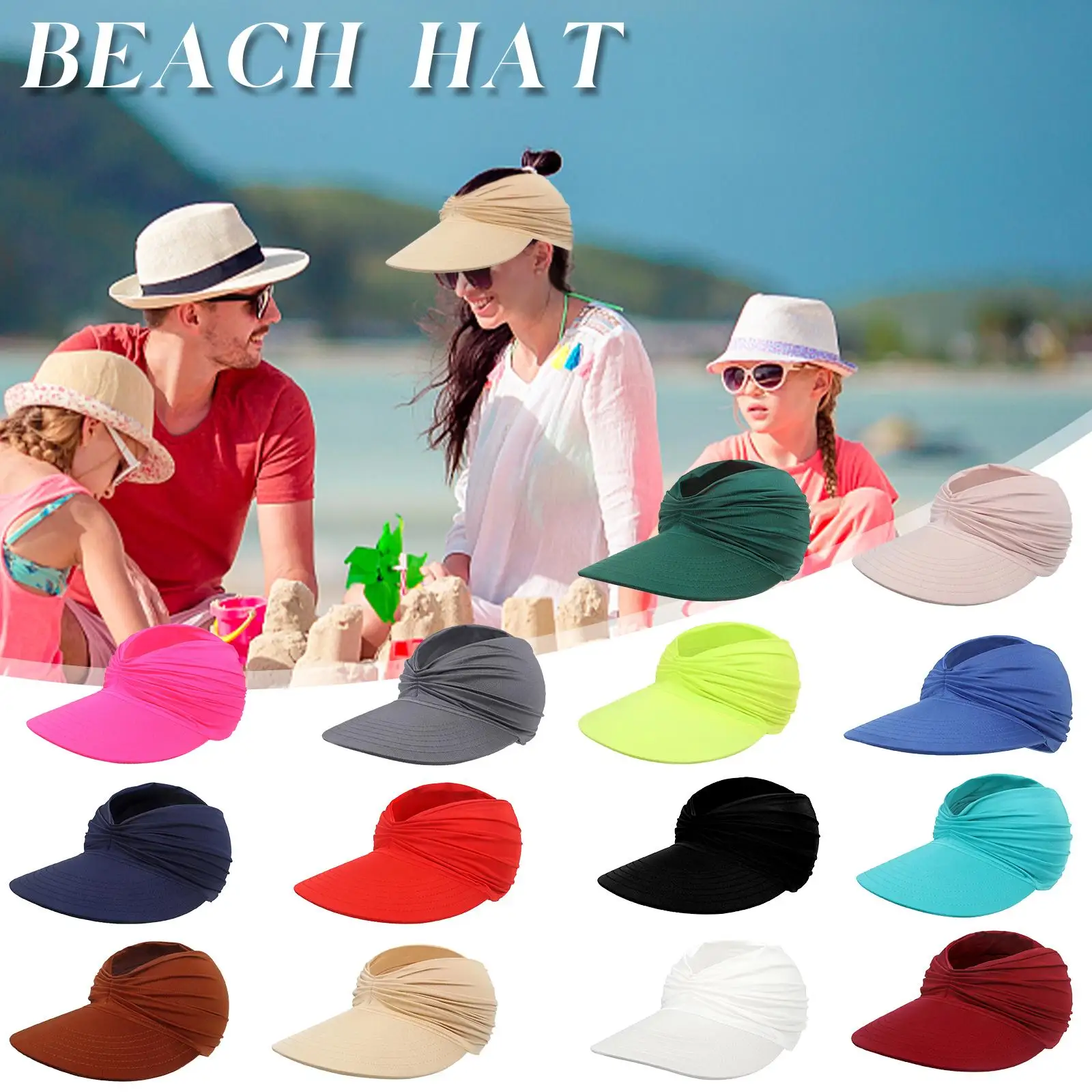 2022 New Hat Women Visor Hat Women Anti-ultraviolet Hat Girl Elastic Hat Hat Top Summer Outdoor Hollow Quick-dr P5a3
2022 New Hat Women Visor Hat Women Anti-ultraviolet Hat Girl Elastic Hat Hat Top Summer Outdoor Hollow Quick-dr P5a3