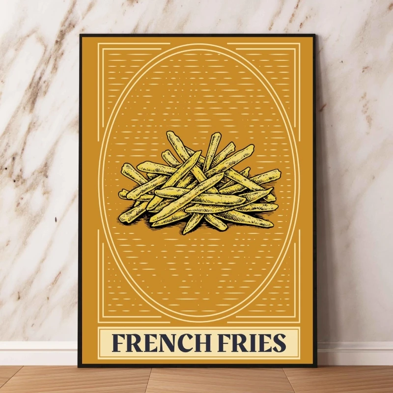 Anime Posters French Fries Fastfood Friends Gifts Wall Art Decorative Decoration Paintings Modern Home Picture
Anime Posters French Fries Fastfood Friends Gifts Wall Art Decorative Decoration Paintings Modern Home Picture