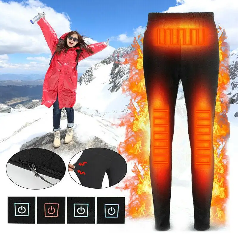 USB Heating Trousers Heated Pants Usb Charging Electric Winter Outdoor Hiking Skiing Snowboarding Women Men Electric Warm Pants
USB Heating Trousers Heated Pants Usb Charging Electric Winter Outdoor Hiking Skiing Snowboarding Women Men Electric Warm Pants