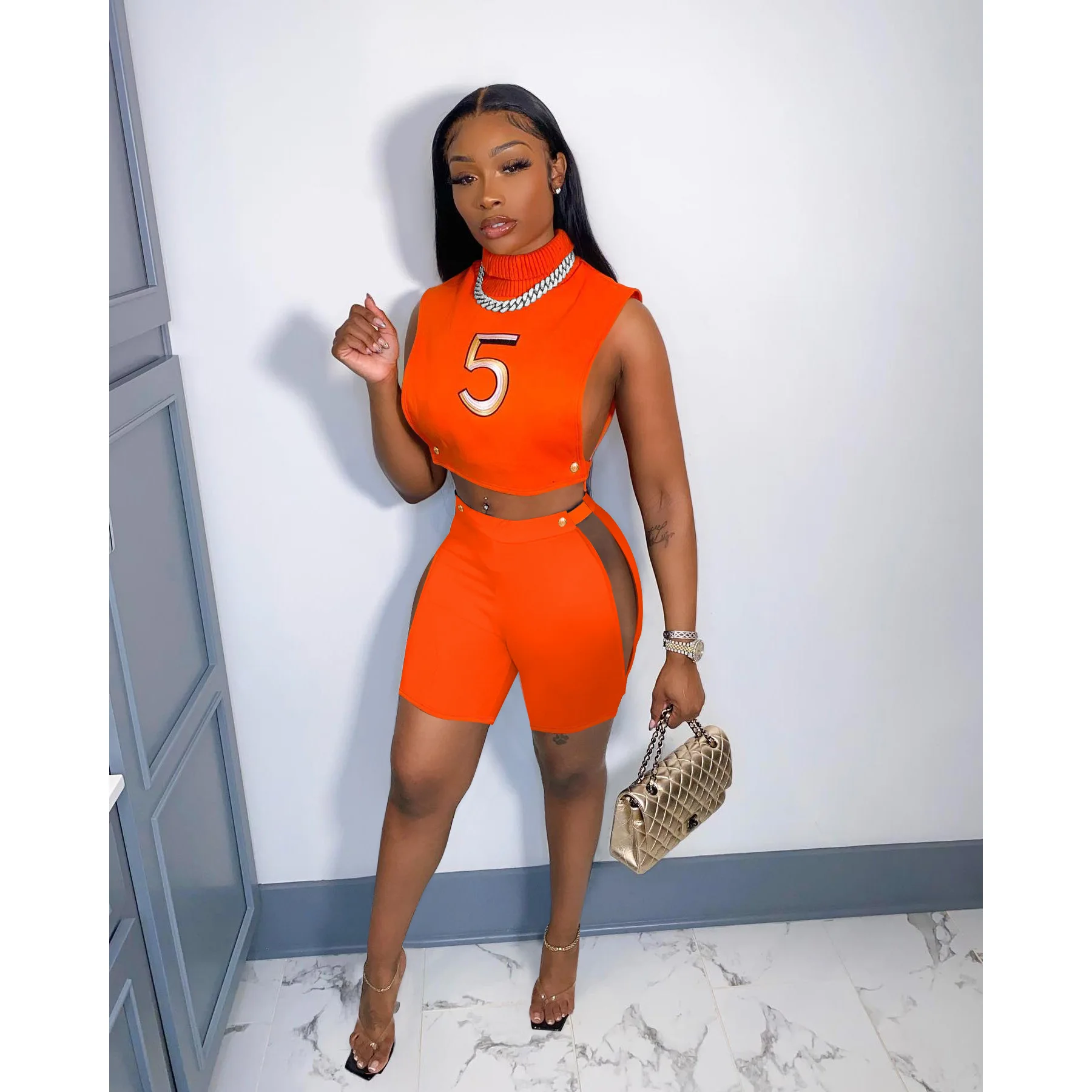 2022 Casual Women Biker Two Piece Set Print Letter Shirt And Pants Sportsuit Matching Set Clothes For Women Outfit
2022 Casual Women Biker Two Piece Set Print Letter Shirt And Pants Sportsuit Matching Set Clothes For Women Outfit