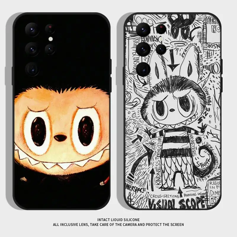 Cute Labubu Graffiti Art Phone Case For Samsung S21,S22 Ultra,S20,S30 plus,S22 plus,S23,S30 ultra 5G Silicone Cover
Cute Labubu Graffiti Art Phone Case For Samsung S21,S22 Ultra,S20,S30 plus,S22 plus,S23,S30 ultra 5G Silicone Cover