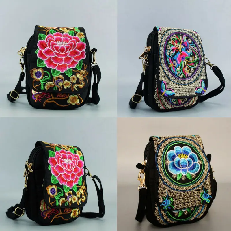 2 Colors Ethnic Embroidery Vintage Embroidered Canvas Bags Shoulder Messenger Bag Women Small Coins Travel Beach Phone Purse
2 Colors Ethnic Embroidery Vintage Embroidered Canvas Bags Shoulder Messenger Bag Women Small Coins Travel Beach Phone Purse