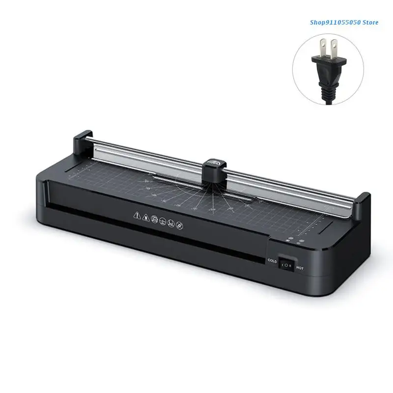 C5AB Photo Laminating Machine Ruler Paper Cutter Thermal Lamination 2 in1 ABS Release
C5AB Photo Laminating Machine Ruler Paper Cutter Thermal Lamination 2 in1 ABS Release