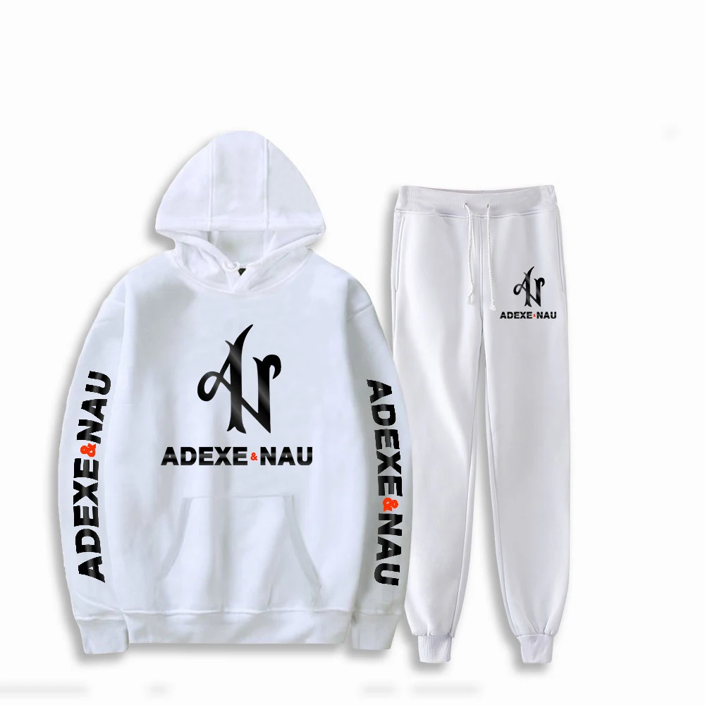 Adexe & Nau Fashion Fall Suit Hoodies Sportswear Hooded Sweatshirt + Ankle Banded Pant Two Piece Set Cla 100-4XL Oversized
Adexe & Nau Fashion Fall Suit Hoodies Sportswear Hooded Sweatshirt + Ankle Banded Pant Two Piece Set Cla 100-4XL Oversized