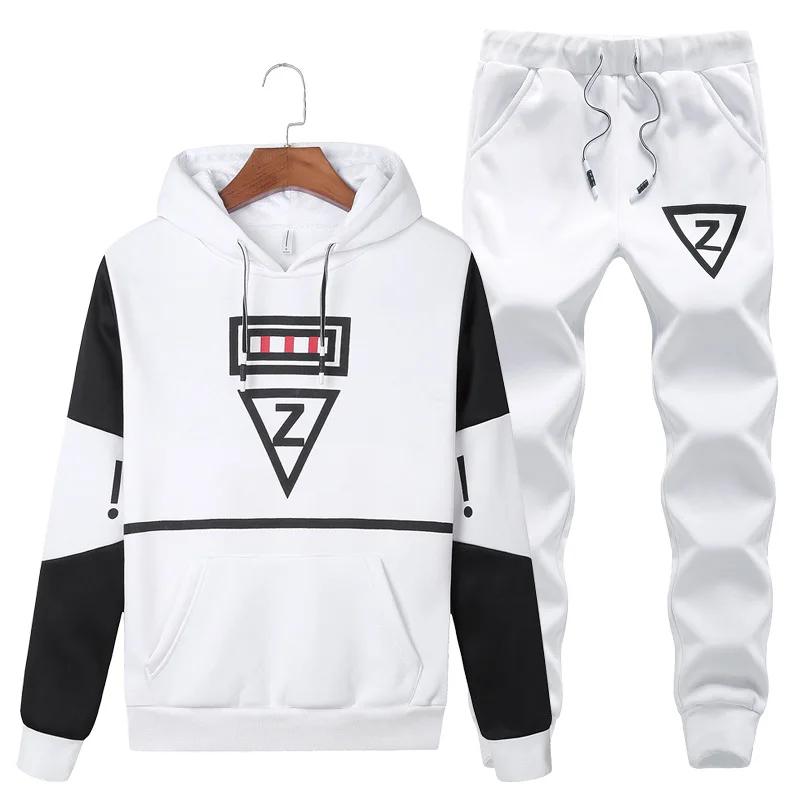 Warme Kleding Thuis 2019 New Leisure Sports Suit Men's Korean Version Hooded Two-piece Set Student Youth Trend Sweater
Warme Kleding Thuis 2019 New Leisure Sports Suit Men's Korean Version Hooded Two-piece Set Student Youth Trend Sweater