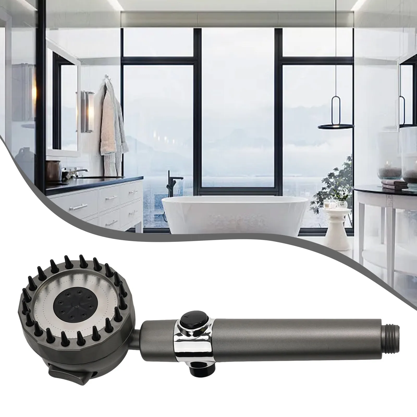 High Pressure Water Saving Rain Shower Head Shower Head Shower Faucet Interface G1/2 Shower Head Three Mode Sprayer
High Pressure Water Saving Rain Shower Head Shower Head Shower Faucet Interface G1/2 Shower Head Three Mode Sprayer