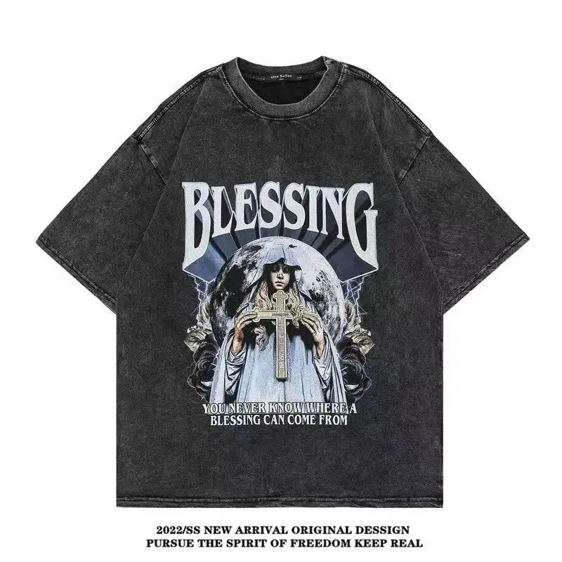 Summer New High Quality Oversized Retro High Street Men's T-Shirt Anime Graphic Printed Casual Fashion Streetwear Free Shipping
Summer New High Quality Oversized Retro High Street Men's T-Shirt Anime Graphic Printed Casual Fashion Streetwear Free Shipping