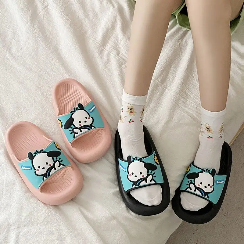 New Kawaii Cute Sanrio Pochacco Home Shoes Slipper Beach Shoes Thick Bottom Soft Non-Slip Ins Girl Birthday Gift For Girlfriend
New Kawaii Cute Sanrio Pochacco Home Shoes Slipper Beach Shoes Thick Bottom Soft Non-Slip Ins Girl Birthday Gift For Girlfriend