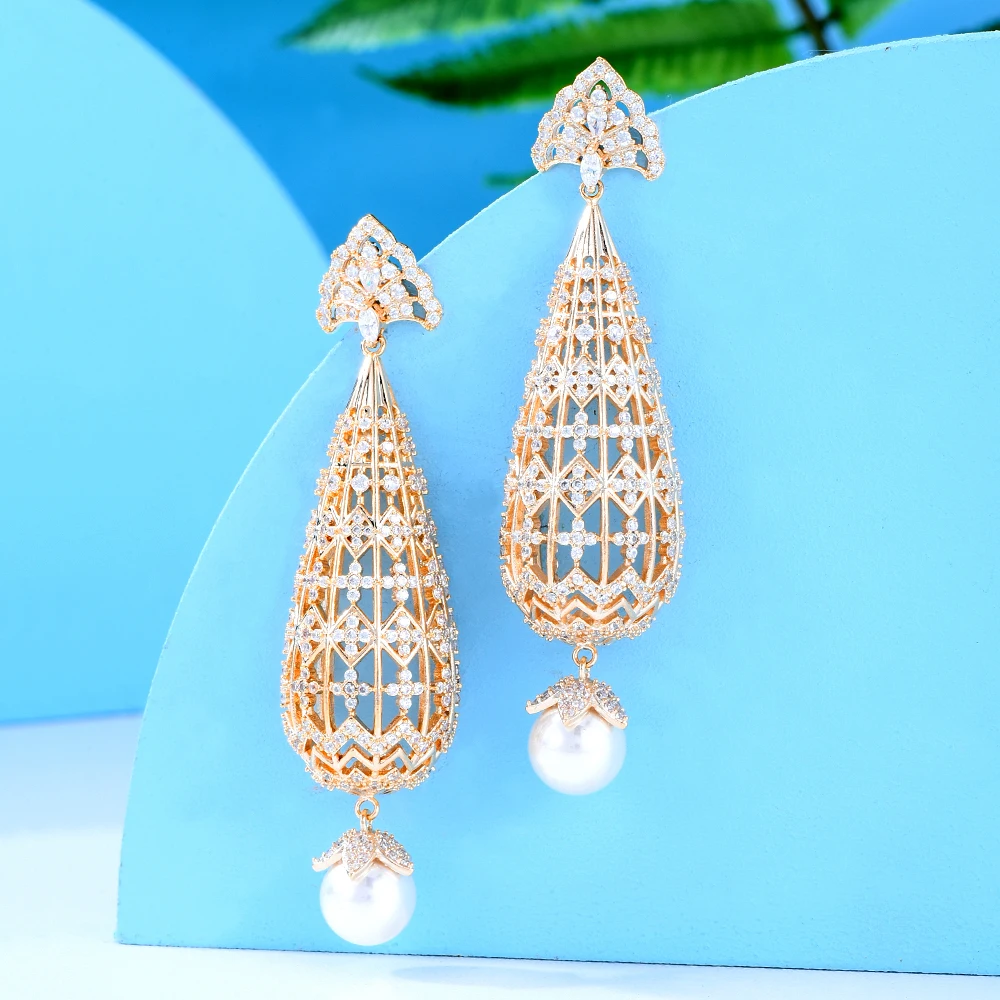 Soramoore New Trendy DIY CZ Pearl Original Pendant Earrings for Women Girl Daily Japanese Korean Gothic Accessories High Quality
Soramoore New Trendy DIY CZ Pearl Original Pendant Earrings for Women Girl Daily Japanese Korean Gothic Accessories High Quality