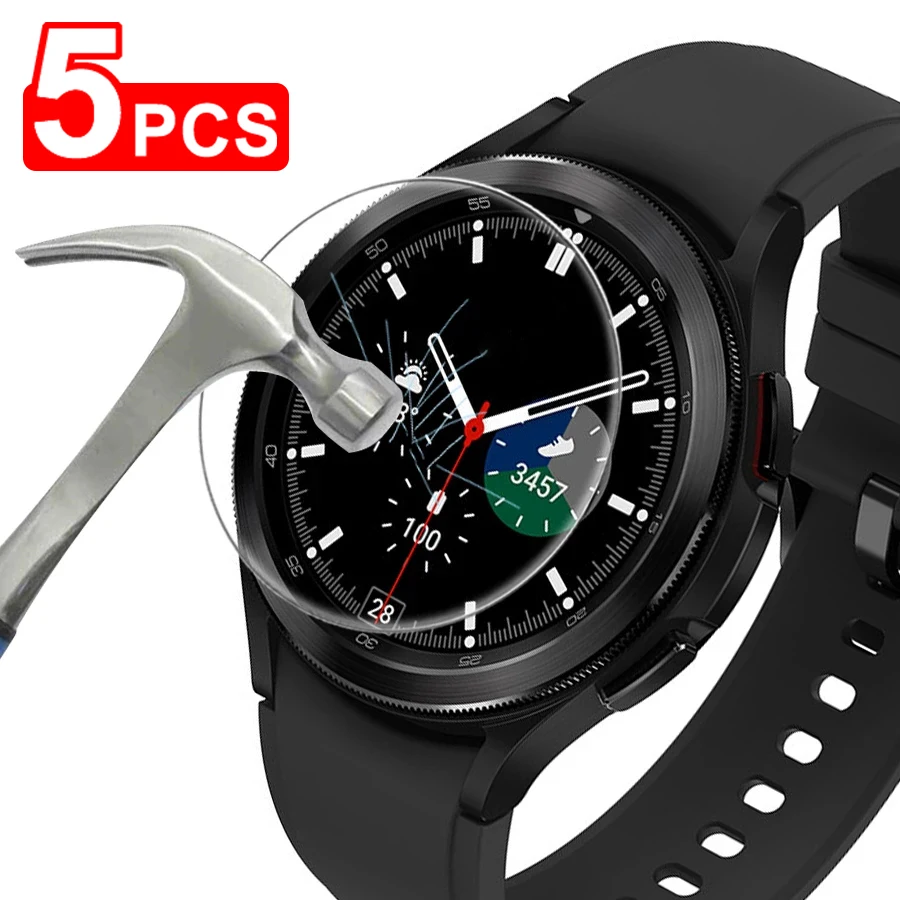 Tempered Glass for Samsung Galaxy Watch 4 5 Pro 40mm 44mm HD Clear Glass Film Screen Protector for Watch4 5 Classic 46mm 42mm 
Tempered Glass for Samsung Galaxy Watch 4 5 Pro 40mm 44mm HD Clear Glass Film Screen Protector for Watch4 5 Classic 46mm 42mm