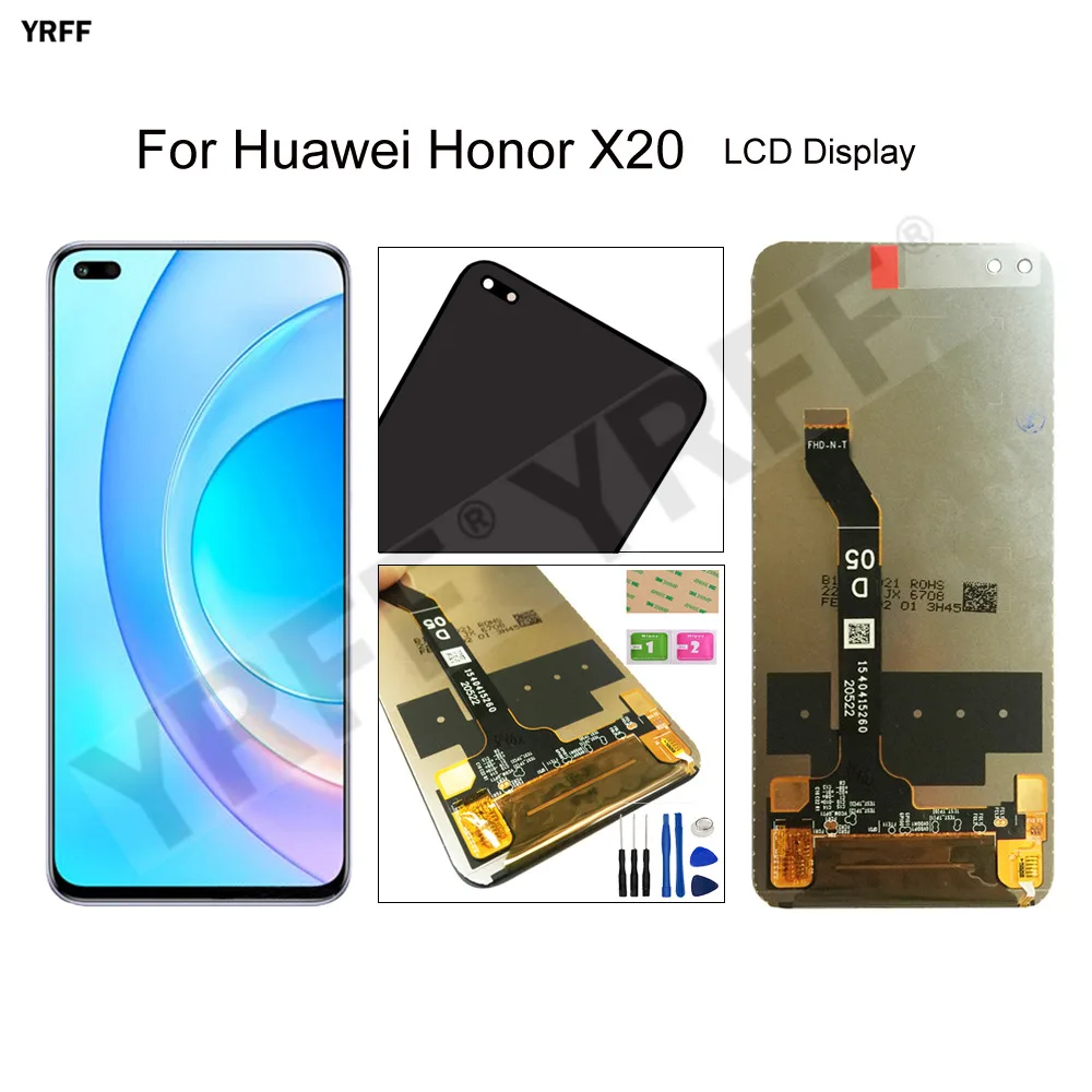 100% Tested LCD Screens For Huawei Honor X20 LCD Display Touch Screen Digitizer Glass Panel Sensor Phone Repair Replacement
100% Tested LCD Screens For Huawei Honor X20 LCD Display Touch Screen Digitizer Glass Panel Sensor Phone Repair Replacement