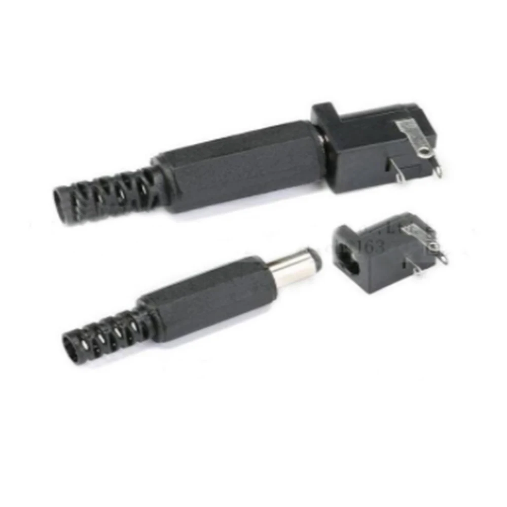 10Pcs PCB Mount 5.5 x 2.1 mm Male/Female DC Power Jack Plug Socket Connector Black DIY Adapter Connector
10Pcs PCB Mount 5.5 x 2.1 mm Male/Female DC Power Jack Plug Socket Connector Black DIY Adapter Connector