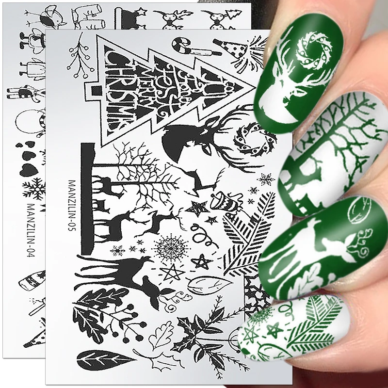 Christmas Nail Stamping Plate Xmas Nail Template Nail Art Printing Stencils Christmas Nail Stamp Templates DIY Nail Art Tools
Christmas Nail Stamping Plate Xmas Nail Template Nail Art Printing Stencils Christmas Nail Stamp Templates DIY Nail Art Tools