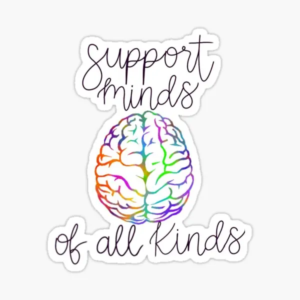 Support Minds Of All Kinds In Black 5PCS Stickers for Living Room Art Laptop Water Bottles Stickers Home Wall Decorations
Support Minds Of All Kinds In Black 5PCS Stickers for Living Room Art Laptop Water Bottles Stickers Home Wall Decorations