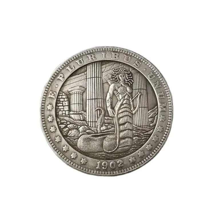 1902-P Morgan Coin Commemorative Coin Collectibles Coins Home Decoration Craft Desktop Ornament Christmas Gifts#781
1902-P Morgan Coin Commemorative Coin Collectibles Coins Home Decoration Craft Desktop Ornament Christmas Gifts#781
