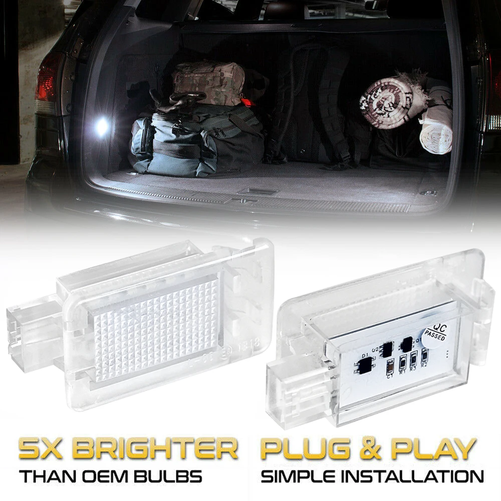 2PCS For Volvo V70 V50 S60 XC90 S40 S80 C30 XC70 C70 LED Courtesy Luggage Trunk Boot Light Footwell Welcome Door Lamp Error Free
2PCS For Volvo V70 V50 S60 XC90 S40 S80 C30 XC70 C70 LED Courtesy Luggage Trunk Boot Light Footwell Welcome Door Lamp Error Free