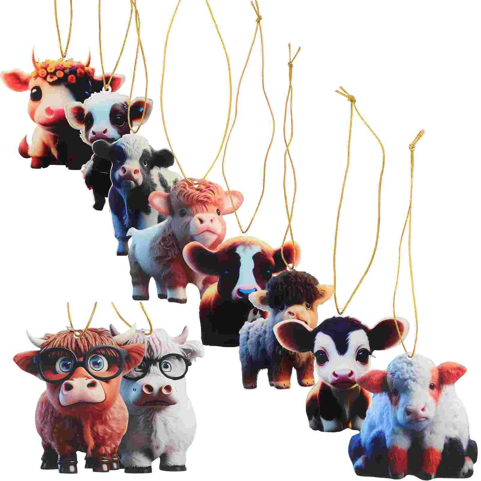 10pcs Xmas Tree Hanging Ornaments Xmas Decorations Cattle Hanging Xmas Tree Ornaments
10pcs Xmas Tree Hanging Ornaments Xmas Decorations Cattle Hanging Xmas Tree Ornaments