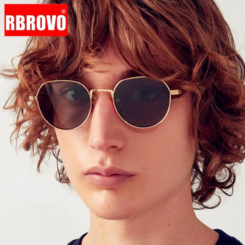 RBROVO 2023 Round Metal Sunglasses Men Luxury Brand Eyewear For Women/Men Vintage Glasses Men Designer Gafas De Sol Mujer UV400
RBROVO 2023 Round Metal Sunglasses Men Luxury Brand Eyewear For Women/Men Vintage Glasses Men Designer Gafas De Sol Mujer UV400