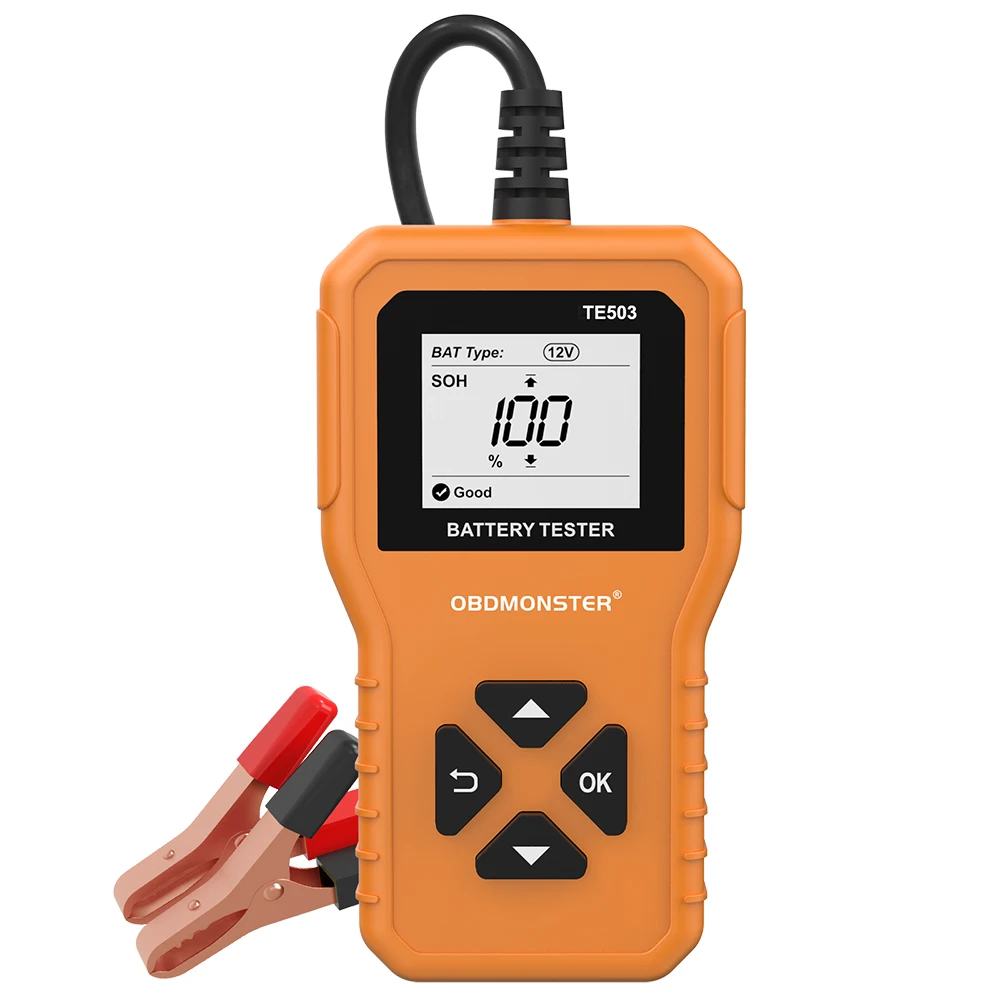 BM550 Battery Tester 6V 12V 24V 100-2000A CCA Capacity Digital Cars System Batteries Analyzer Auto Battery Tool PK KW208
BM550 Battery Tester 6V 12V 24V 100-2000A CCA Capacity Digital Cars System Batteries Analyzer Auto Battery Tool PK KW208