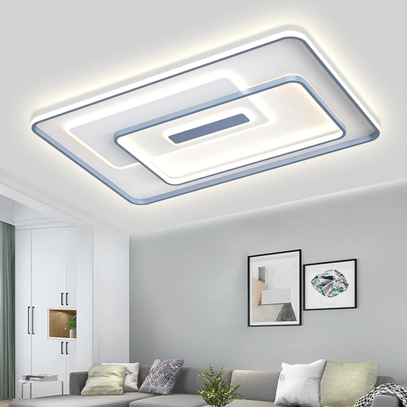 Simple Led Ceiling Lights For Living Room Hotel Meeting Room Lusture Home Decoration White Blue Interior Lighting 110v 220v
Simple Led Ceiling Lights For Living Room Hotel Meeting Room Lusture Home Decoration White Blue Interior Lighting 110v 220v
