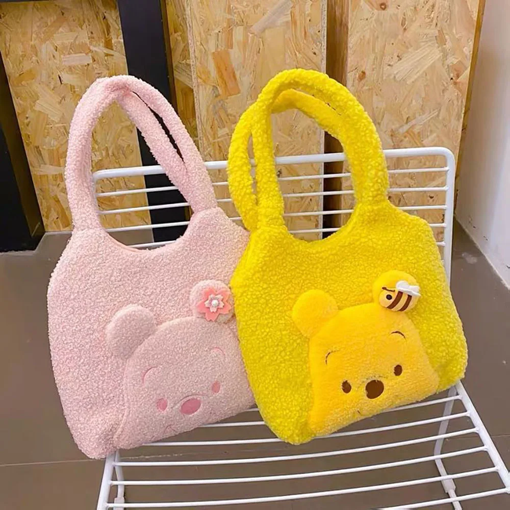 Disney Cartoon Character Pooh Bear Plush Vest Bag Large Capacity Shoulder Bag Cute Soft Plushie Storage Bag Handbag Girls Gifts
Disney Cartoon Character Pooh Bear Plush Vest Bag Large Capacity Shoulder Bag Cute Soft Plushie Storage Bag Handbag Girls Gifts