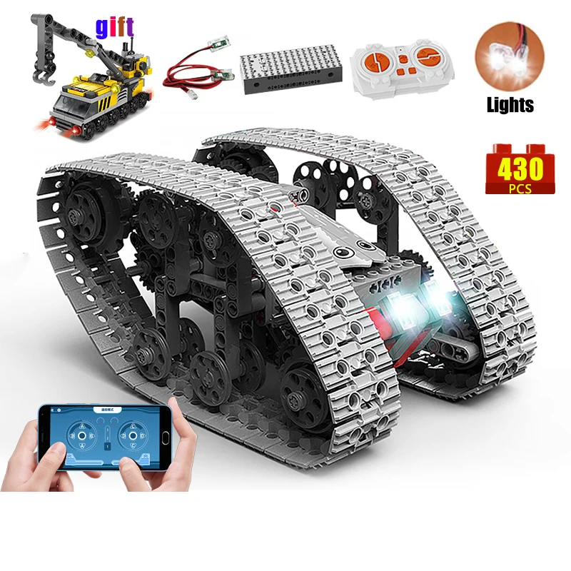 Technical APP Remote Control Double-sided Tank K96129 Chain Vehicle Bricks Building Blocks Programming Toys For Boys Moc Gift
Technical APP Remote Control Double-sided Tank K96129 Chain Vehicle Bricks Building Blocks Programming Toys For Boys Moc Gift