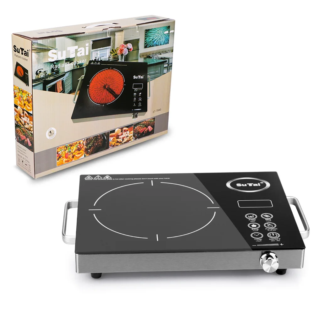 Portable Induction Cooktop, Countertop Burner Induction Hot Plate with LCD Sensor Touch 3500 Watts, Black
Portable Induction Cooktop, Countertop Burner Induction Hot Plate with LCD Sensor Touch 3500 Watts, Black