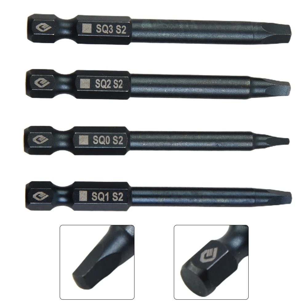 Dark Blue Screwdriver Bits Hand Tools Strong Magnetic 1/4Inch 6.35mm Electric Screwdriver Locked Screws SQ0 SQ1
Dark Blue Screwdriver Bits Hand Tools Strong Magnetic 1/4Inch 6.35mm Electric Screwdriver Locked Screws SQ0 SQ1