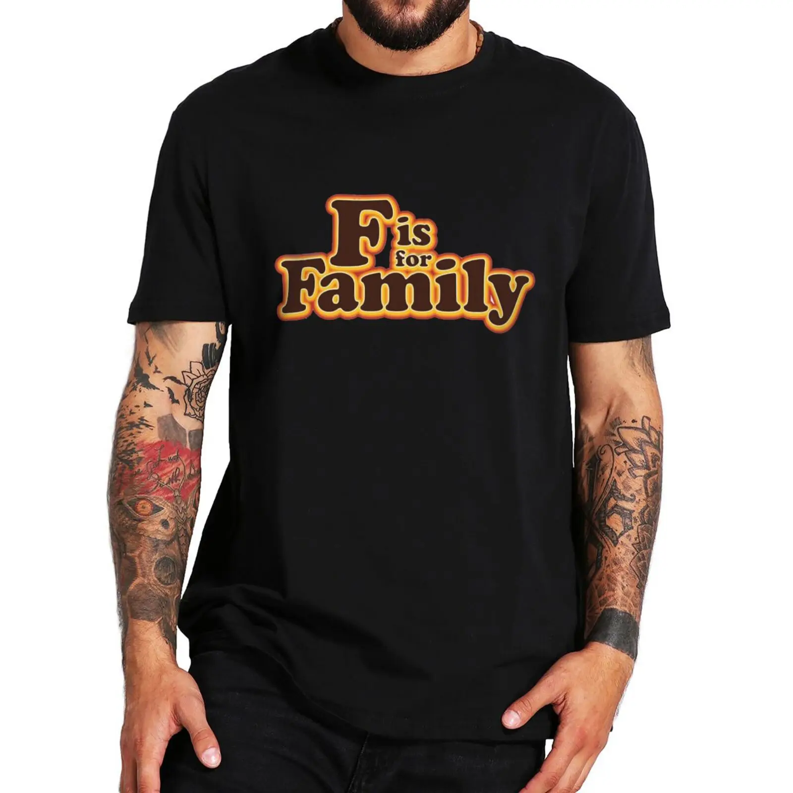F Is For Family Logo T Shirt American Adult Anime Comedy Drama Classic Cartoon Tshirt For Unisex 100% Cotton Basic Camiseta 
F Is For Family Logo T Shirt American Adult Anime Comedy Drama Classic Cartoon Tshirt For Unisex 100% Cotton Basic Camiseta