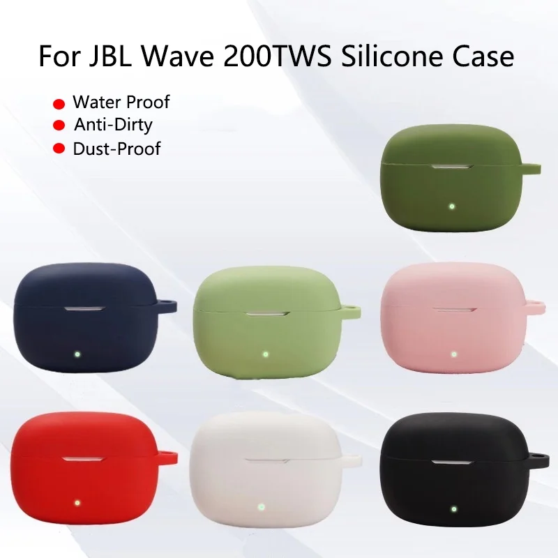 Silicone Case JBL Wave 200 Tws Earphone Shockproof Soft Protective Cover JBL W200 Bluetooth Accessories
Silicone Case JBL Wave 200 Tws Earphone Shockproof Soft Protective Cover JBL W200 Bluetooth Accessories