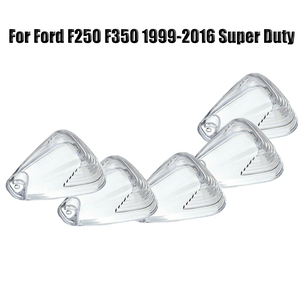 Light Cover Cab Light Cover Light Cover Marker Plastic Replace 1999-2016 5PCS/set Clear Cab F-250 F-350 Durable
Light Cover Cab Light Cover Light Cover Marker Plastic Replace 1999-2016 5PCS/set Clear Cab F-250 F-350 Durable