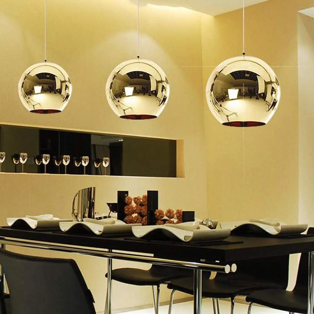 35CM Creative Round Glass Ball Pendant Lights Pendant Lamp Loft Ceiling Lamp for Aisle Home Kitchen Island Warehouse Bar
35CM Creative Round Glass Ball Pendant Lights Pendant Lamp Loft Ceiling Lamp for Aisle Home Kitchen Island Warehouse Bar