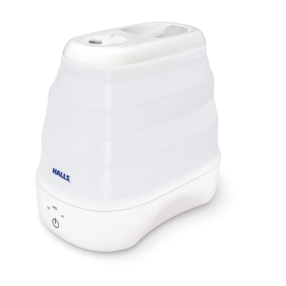 

Crane x HALLS® Collapsible Cool Mist Humidifier, 3.5L/1 Gallon, White