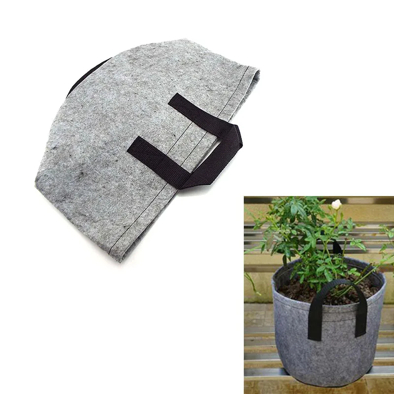 2 Gallon Plant Grow Bag Garden Planting Bag With Handle Growing Box Vegetable Potato Round Pot Container Indoor Outdoor
2 Gallon Plant Grow Bag Garden Planting Bag With Handle Growing Box Vegetable Potato Round Pot Container Indoor Outdoor